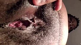African Girl Shows Pussy Up Close! What a Sight!