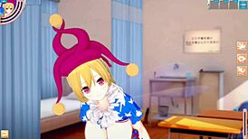 Hey, rubbing clown piece tits in 3d anime hentai