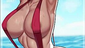 Aoi Asahina's Big Ass and Tits in Hentai!