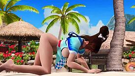 check out mai shiranui’s hot beach gravure, damn! 😍