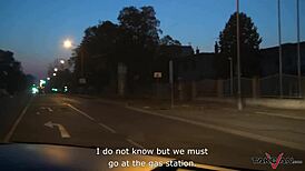 takevan russian window cleaner ditches job for wild car sex adventure