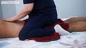 Massage rooms turn into full-body sex sessions!