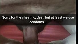 Nevěrná manželka Milky Mari se nechá oplodnit milencovým monstrózním čurákem bez kondomu