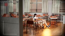 I-I got hypnotized by Holone Chairperson, and her big tits made me cum!