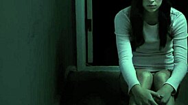 American Poltergeist Blonde Girl In Towel By Shower