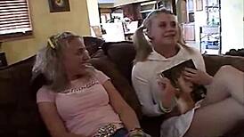 Amateur solo teen babe Little Summer masturbates with friends! Can you handle this hot game?