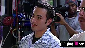 busty blondies andrea lowell and teagan presley trick two guys into fun