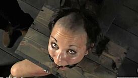 She gets punished in femdom session with rough fucking and blowjob