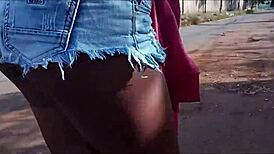 Peguei Uma Gostosa Na Rua E Levei Pro Mato Comer O Cusinho Dela