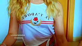 Green-Eyed Stepsister Gives Amazing Deepthroat Blowjob