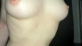 Young Colombian amateur Estefani rides her lover's cock in homemade couple video