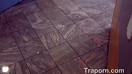 blonde teen sucks cock boldly in public