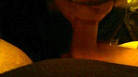 she sucks my cock deeply