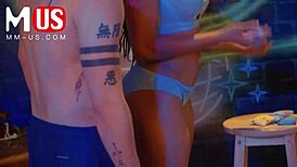 kira noir and christian castillo start with blowjobs then fuck in a wild threesome