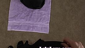 Submissive Classy Amateur Sucks Cock Quietly to Explosive Facial Finish.