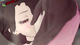 cinder and neo are humping in the shower loop, grinding hard with sound.