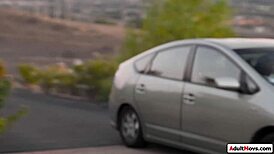 my petite sub pussy got slapped hard by lesbian dom