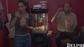 victoria voxxx swallows co-worker's big dick on piano 🎹