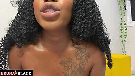 Pregnant Brunette Guides Your Jerk Off To Orgasm