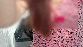 Wife Teases with Shower Pussy Licking Video