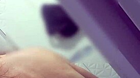 Wife Teases with Shower Pussy Licking Video