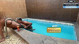 my tattooed teen lover sucked me off on the stairs during our amateur massage