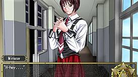 Playing bible black hentai game with demolition scenes.