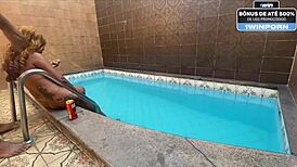 my tattooed teen lover sucked me off on the stairs during our amateur massage