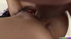 megumi shino is adorable in sexy threesome with blowjob and creampie 😍