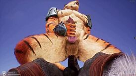 Wildlife adventure with gay furrys. Intense anal yiffing!