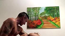 Colombian Teen Shows Off Sexy Interracial Charm in Hot Scene