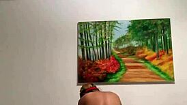 Colombian Teen Shows Off Sexy Interracial Charm in Hot Scene