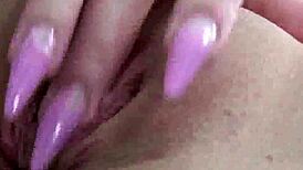 Sexy amateur blonde teen 18+ babe fingers herself solo