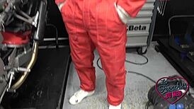 aurora, the naughty brunette with big boobs