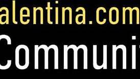 Curvaceous blonde Carmen Valentina licks pussy and kisses in dirty lesbian scene