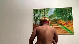 Colombian Teen Shows Off Sexy Interracial Charm in Hot Scene