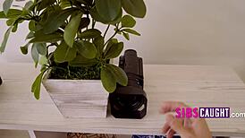 i caught my stepsis with mom's dildo