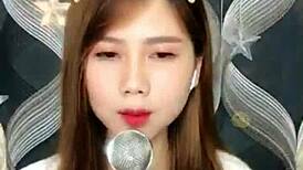 sexy korean girl livestreams hot blowjob on uplive