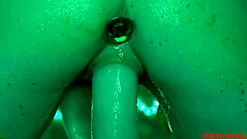 The big ass bbw girl from town bends over for a threesome and gets fucked hard for 20 usd