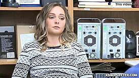 Jason Foreskin Feeds Aften Opal His Huge Cock for Deepthroat Action! 😍