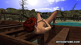 Foxy Lesbian Babe Licked On Boat