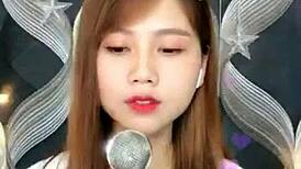 sexy korean girl livestreams hot blowjob on uplive