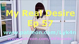 My Real Desire 57: A Brunette Indian Erotic Story