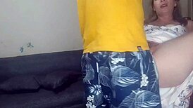 Bent Over For Pool Guy