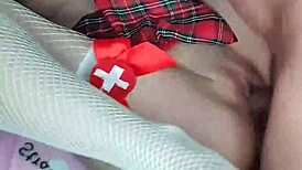 Young Petite Rides Cock