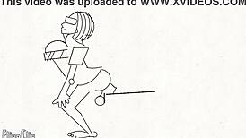 Art Cartoon Smashing Wet Scenes