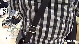 i seduced charming czech teen in mall, fucked her pov