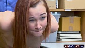 i punish fucked that cute redhead shoplifter