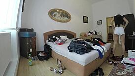 Hot Lingerie Try-On Turns Wild