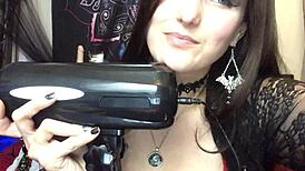 Camgirl Feels Ecstasy With New Fuck Machine